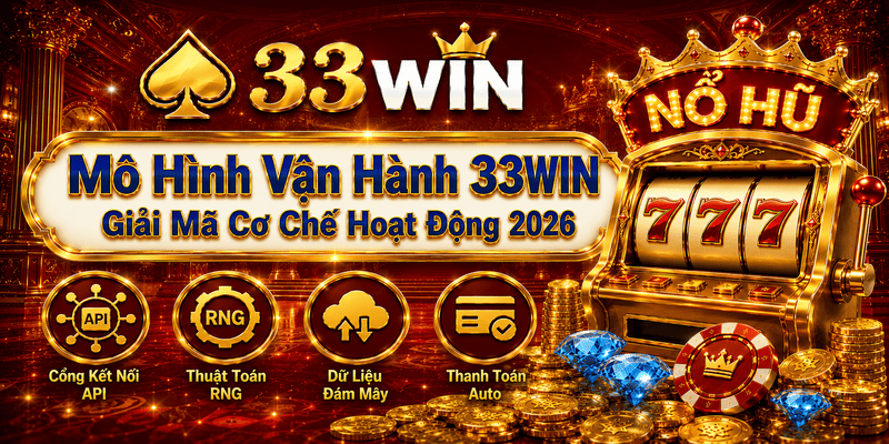Mô Hình Vận Hành 33WIN – Giải Mã Cơ Chế Hoạt Động Kỹ Thuật 2026